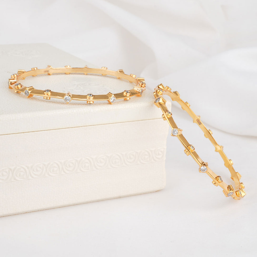 Zumithra Stone Pair Bangle
