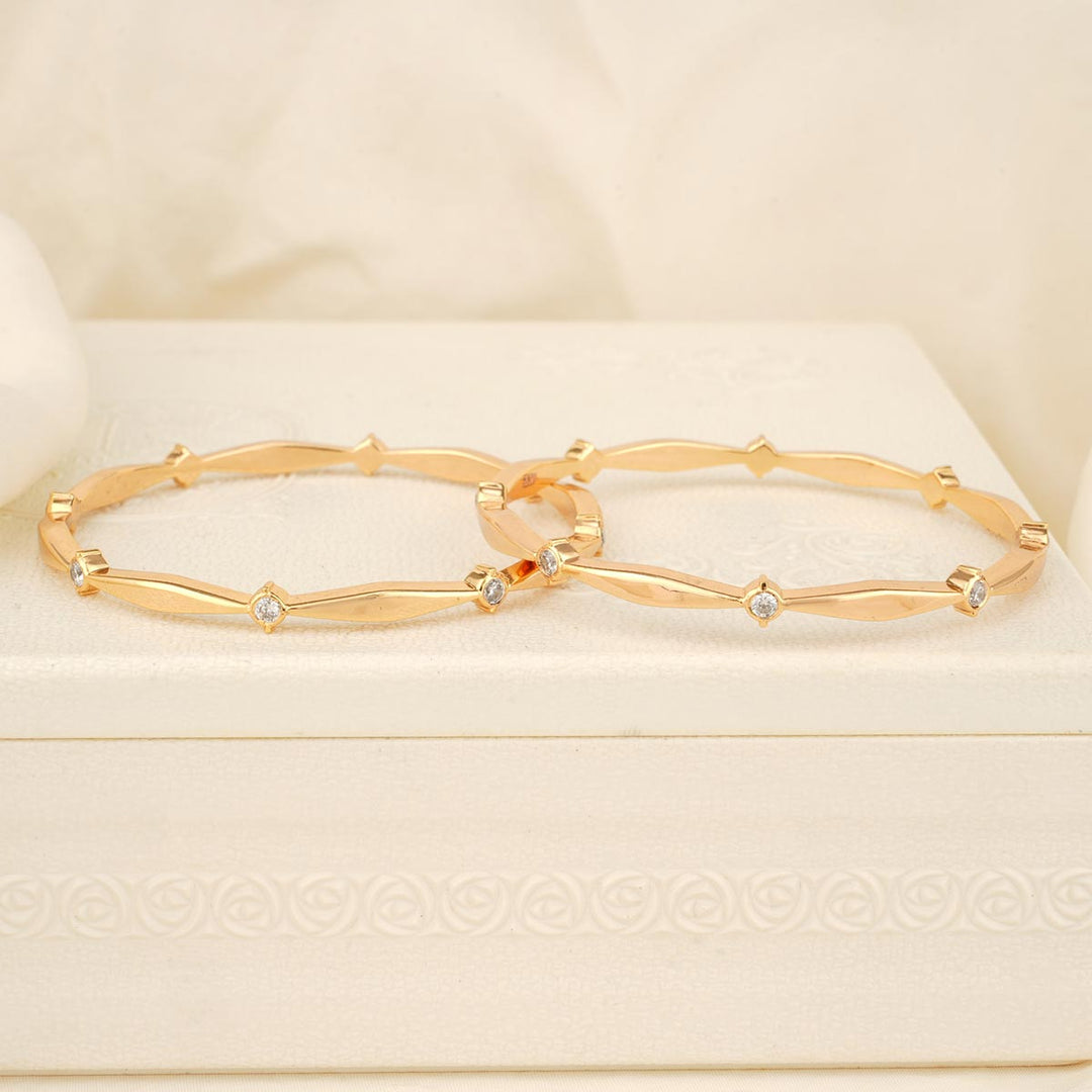 Dharani Stone Pair Bangle