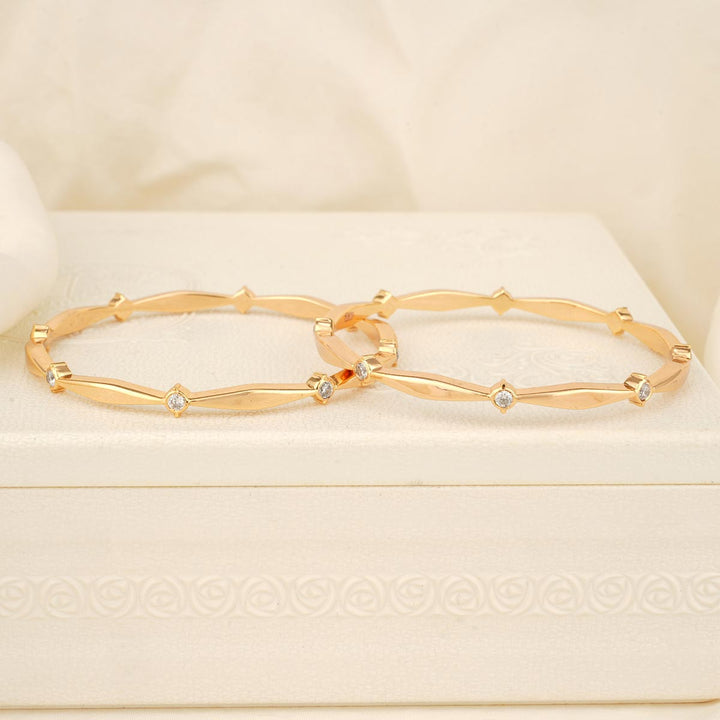Dharani Stone Pair Bangle