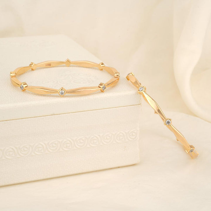 Dharani Stone Pair Bangle