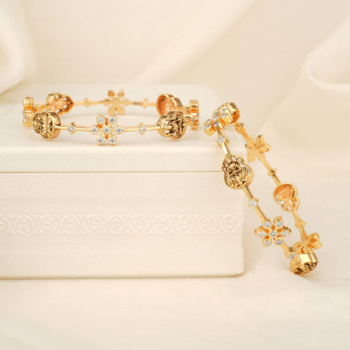 Vividha Stone Pair Bangle