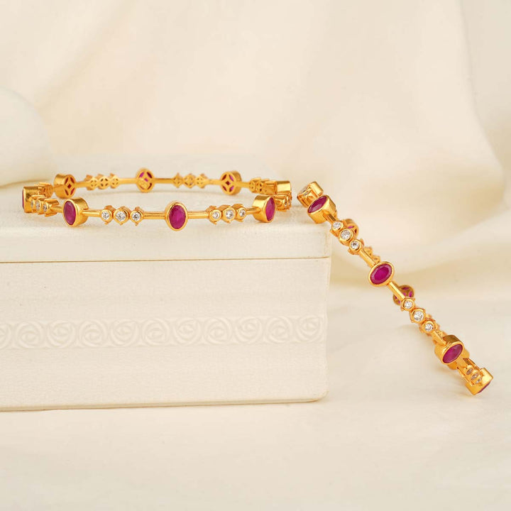 Divine Stone Pair Bangle