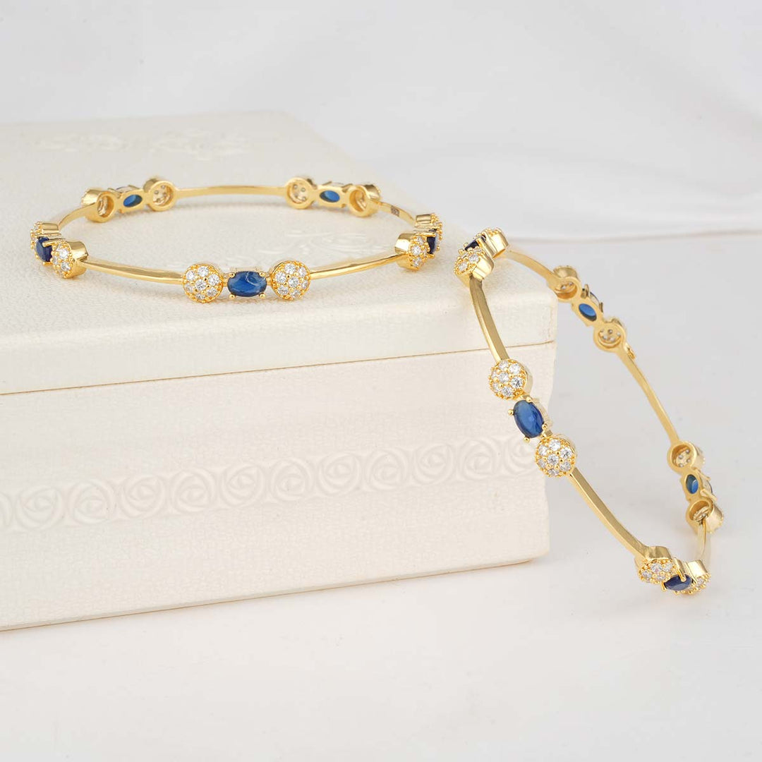 Facinate Stone Pair Bangles