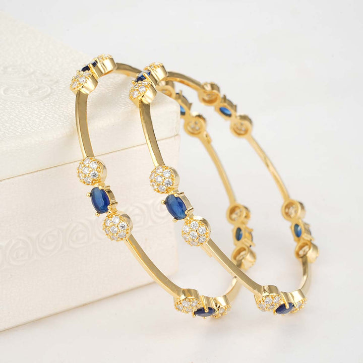 Facinate Stone Pair Bangles