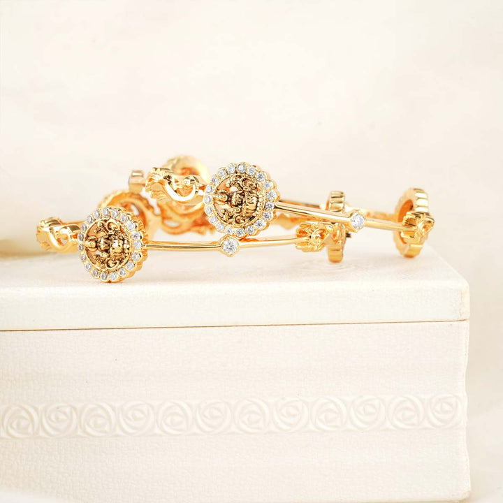 Traditional Stone Pair Bangle