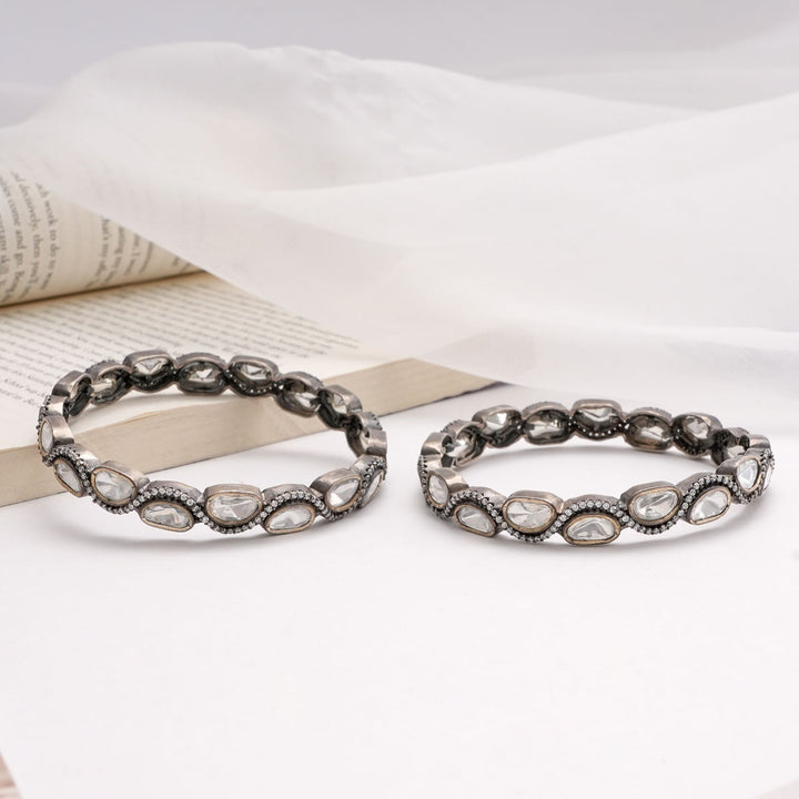 Stylish Stone Pair Bangles
