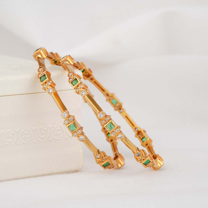 Rakshitha Stone Pair Bangles