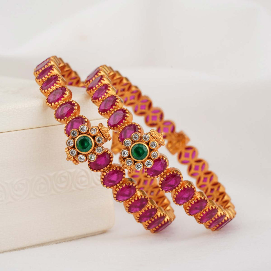 Afroza Stone Pair Bangles