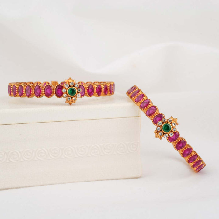 Afroza Stone Pair Bangles