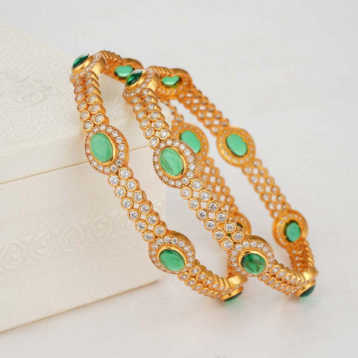 Saisha Stone Pair Bangles