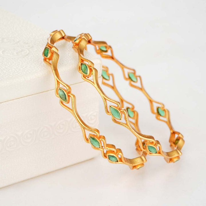 Yalikha Stone Pair Bangles