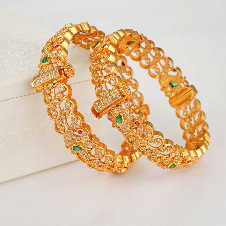Rakshana Stone Pair Bangles