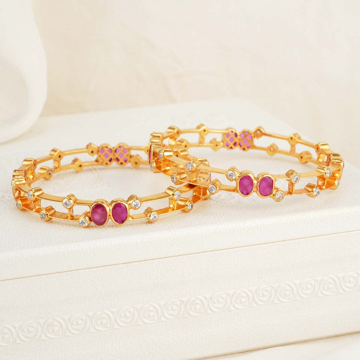 Mahika Stone Pair Bangles