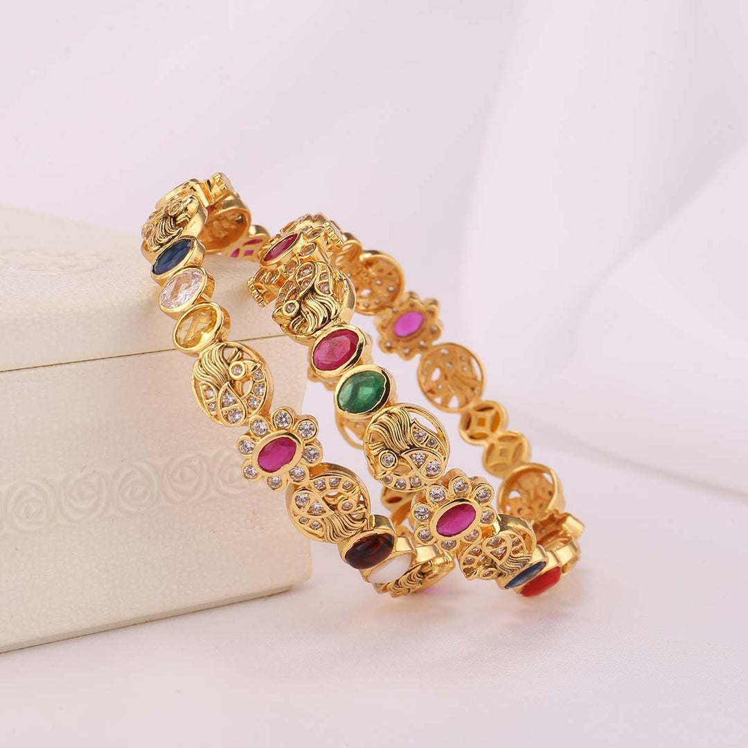 Sanjana Stone Pair Bangle