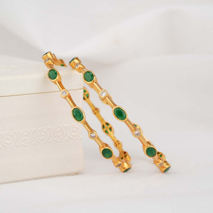 Brindhasri Stone Pair Bangles