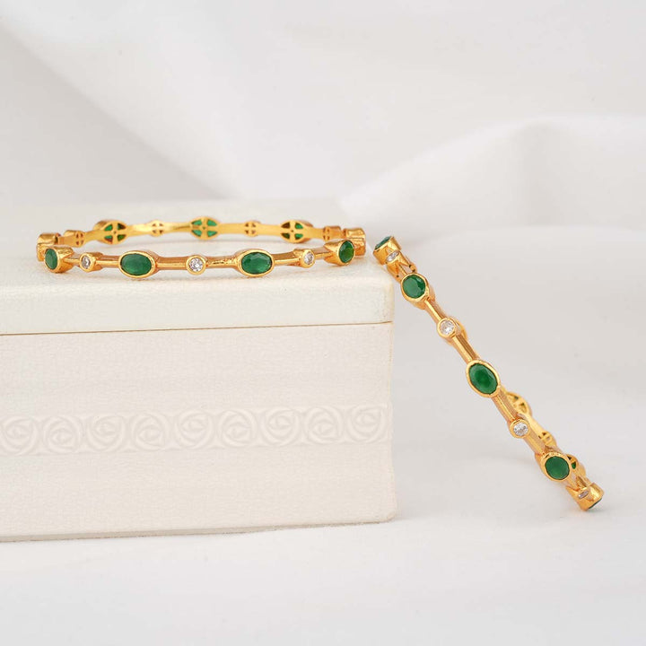 Brindhasri Stone Pair Bangles