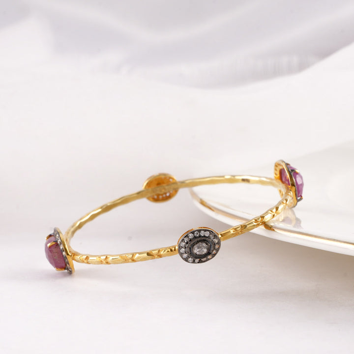 Linen Victorian Single Bangle