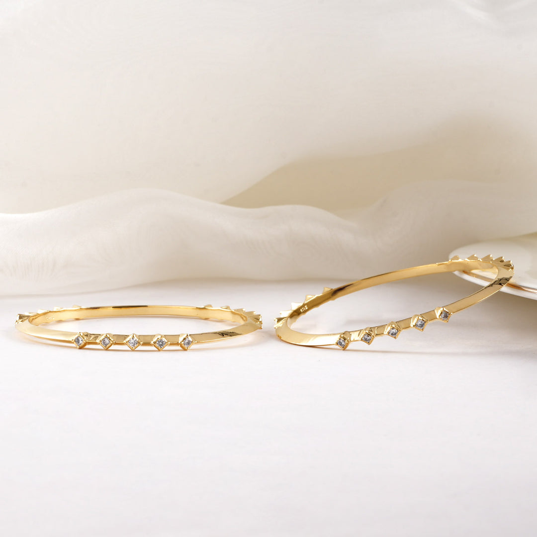 Rakshithasri Stone Pair Bangle