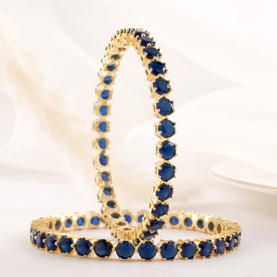 Unique Stone Pair Bangle