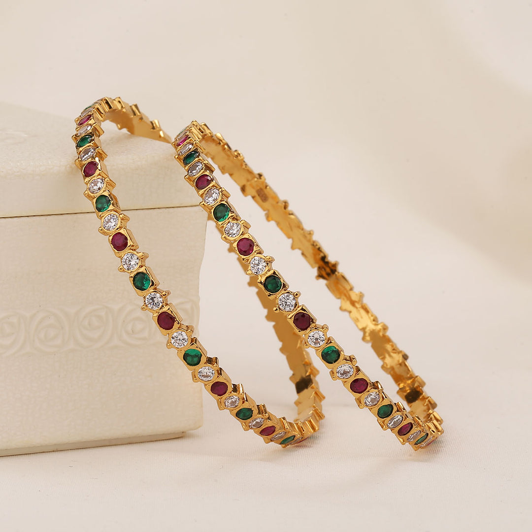 Charika Stone Pair Bangle