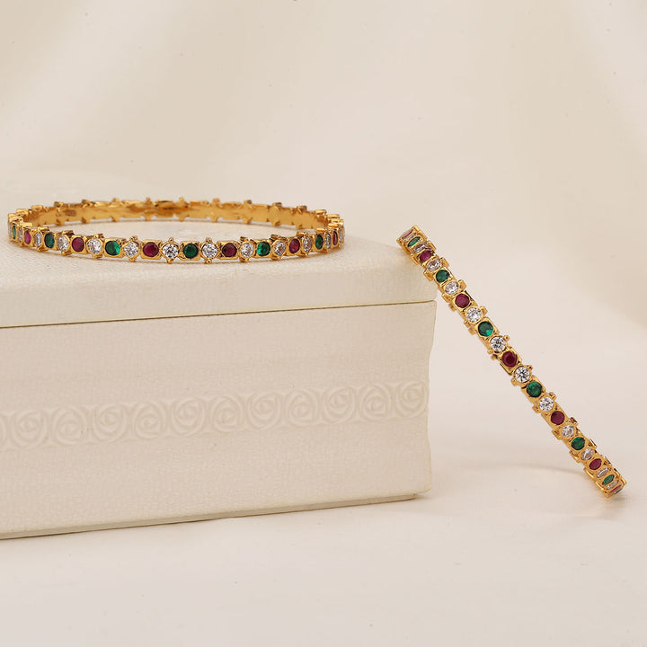 Charika Stone Pair Bangle