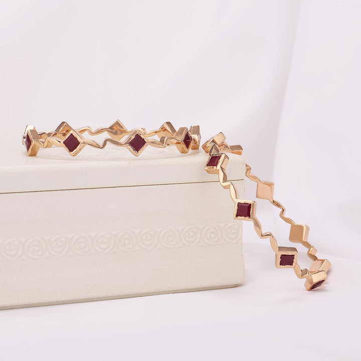 Vidhya Stone Pair Bangle