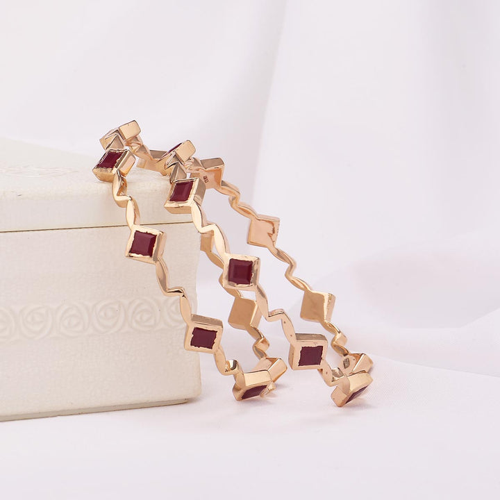 Vidhya Stone Pair Bangle