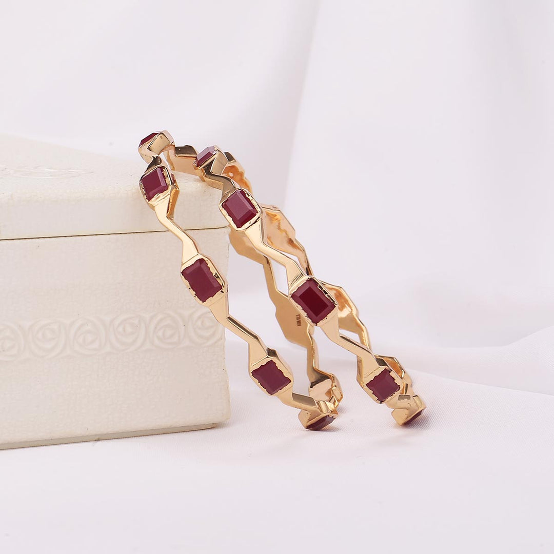 Janani Stone Pair Bangle