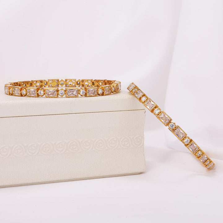 Lashitha Stone Pair Bangle