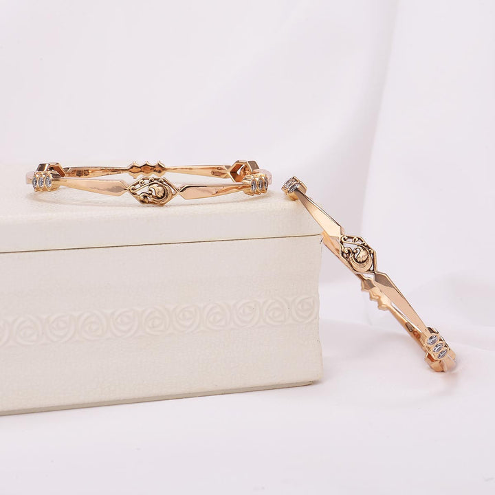 Anavi Stone Pair Bangle