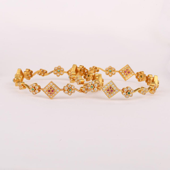 Ferikha Stone Pair Bangle