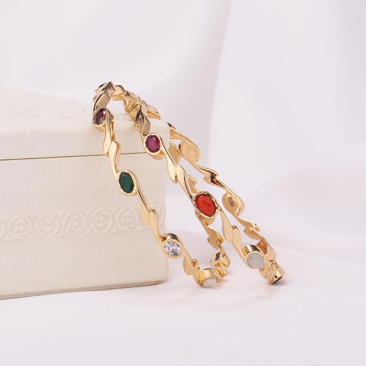 Gitali Stone Pair Bangle
