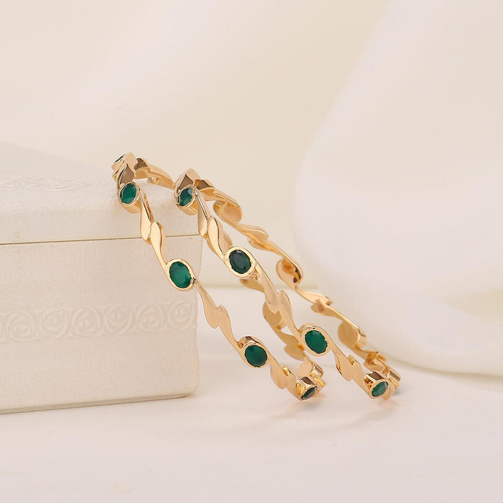 Nivara Stone Pair Bangle