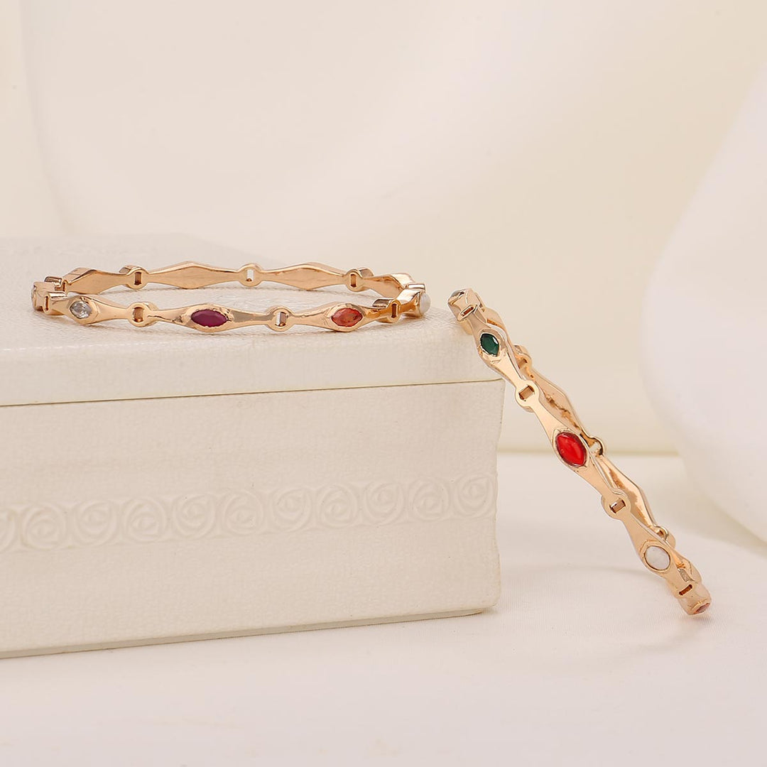 Chithara Stone Pair Bangle