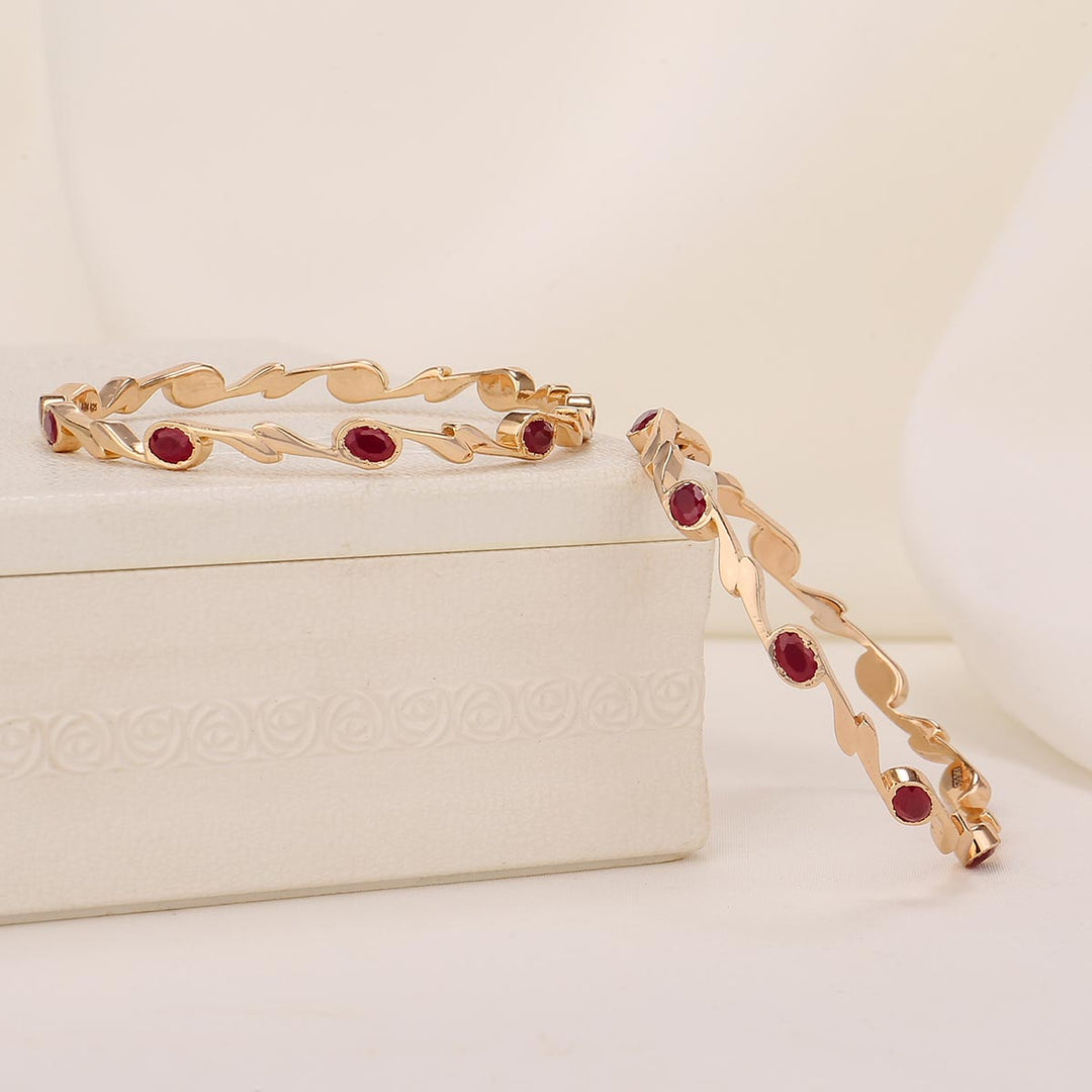 Dhashvitha Stone Pair Bangle