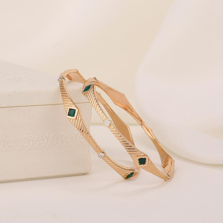 Shervika Stone Pair Bangle