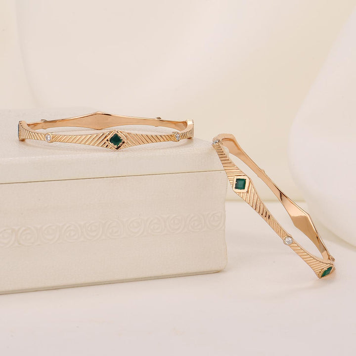 Shervika Stone Pair Bangle