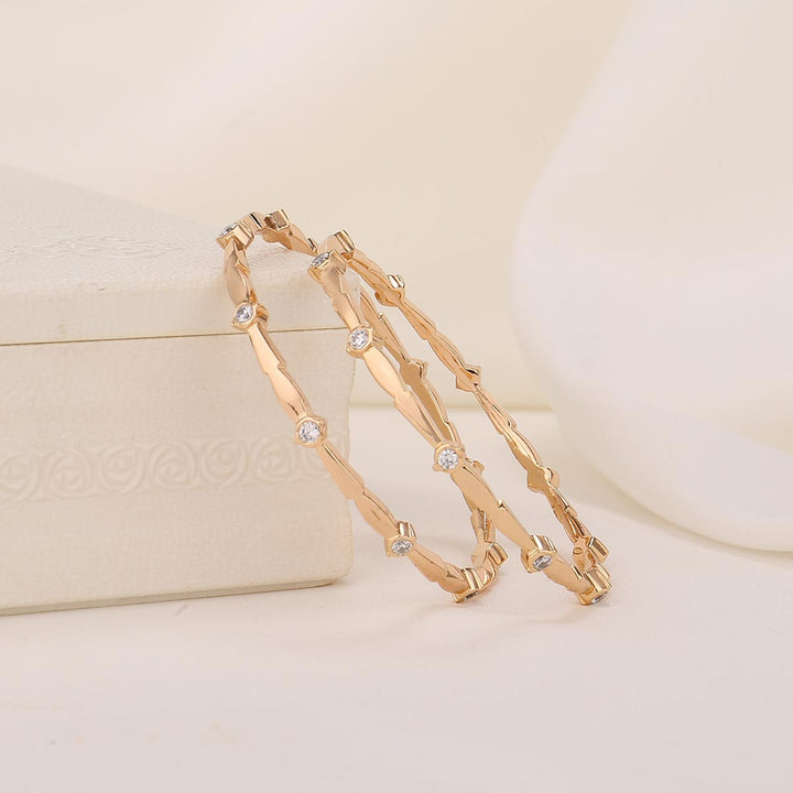 Admirable Stone Pair Bangle