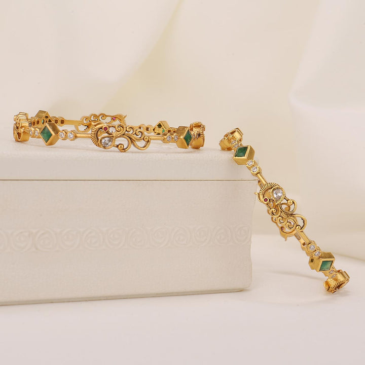 Ruthikha Stone Pair Bangles