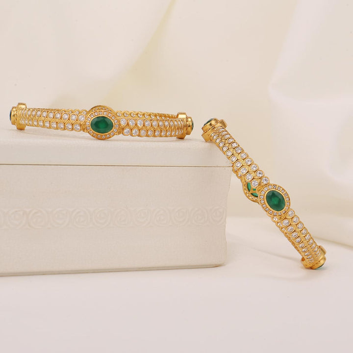 Charming Stone Pair Bangles