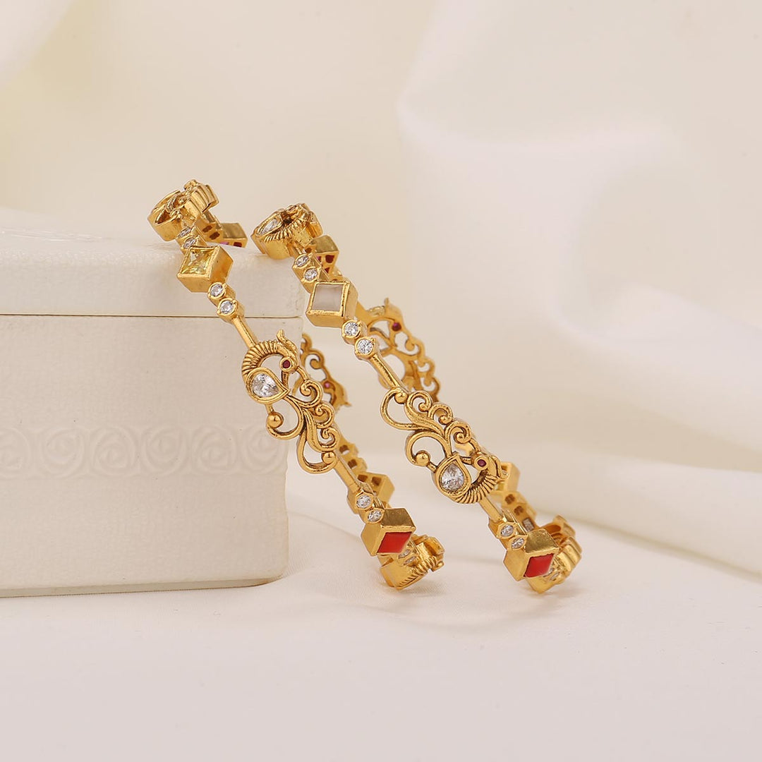 Rukithasri Stone Pair Bangles
