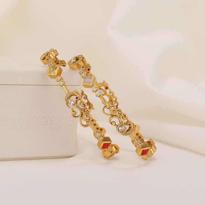 Rukithasri Stone Pair Bangles