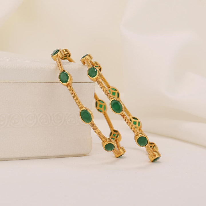 Shrika Stone Pair Bangles