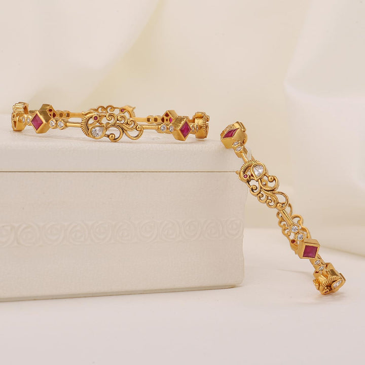 Shivika Stone Pair Bangles