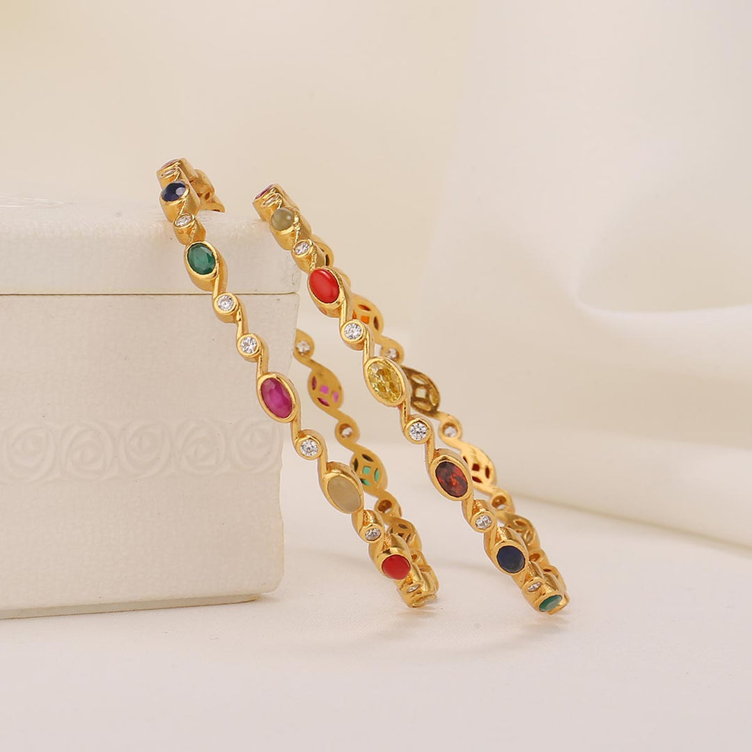 Catherine Stone Pair Bangles