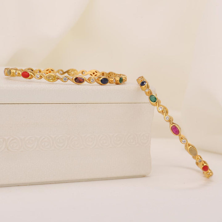 Catherine Stone Pair Bangles