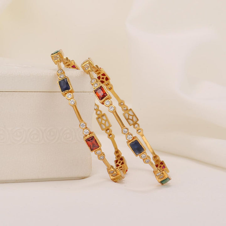 Devika Stone Pair Bangles