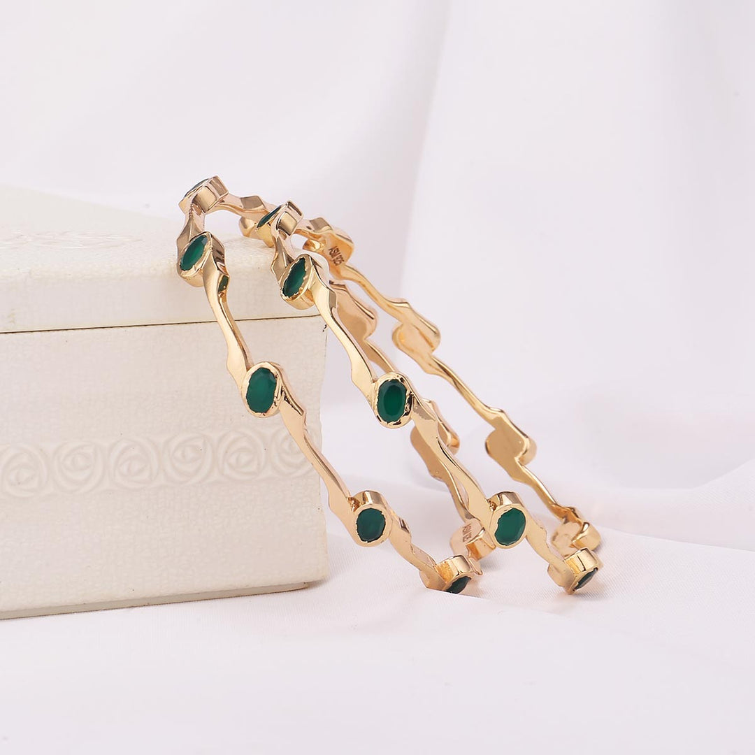 Nerissa Stone Pair Bangle