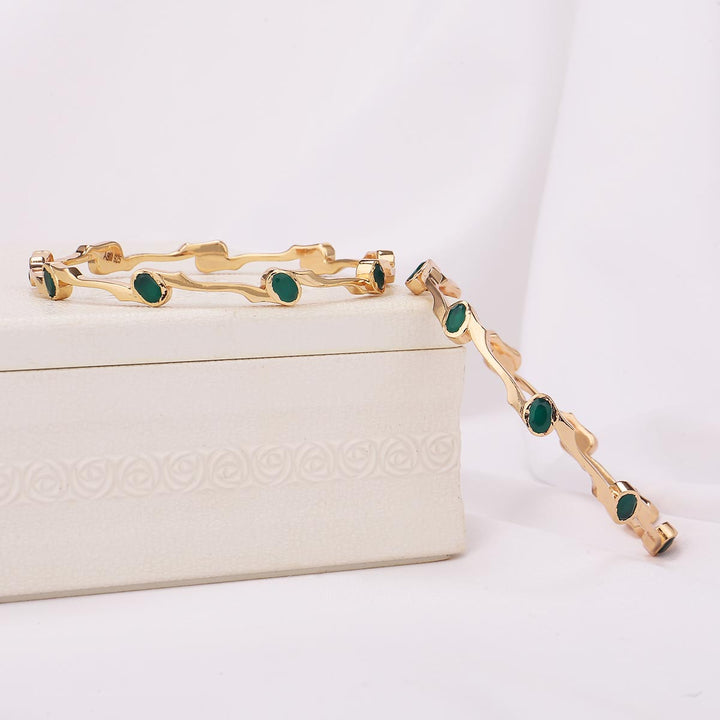 Nerissa Stone Pair Bangle