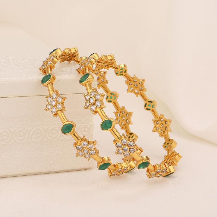 Ghazella Stone Pair Bangles